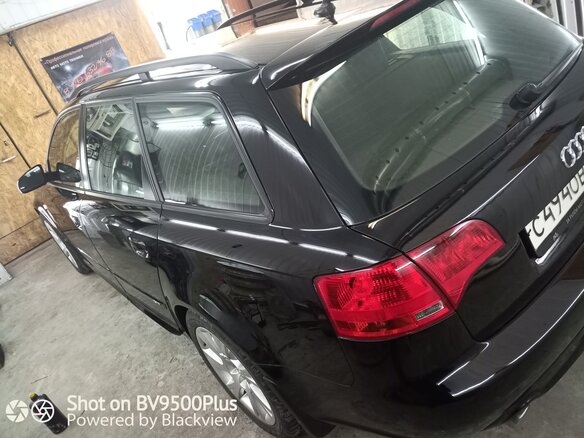 2007 Audi A4 III (B7), чёрный - вид 12