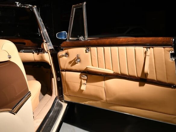 1959 Mercedes-Benz W128, коричневый - вид 5