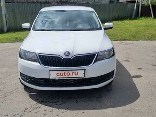 2018 Skoda Rapid I Рестайлинг, белый, 1380000 рублей, вид 2