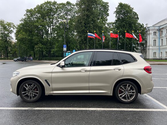 2020 BMW X3 M40i III (G01), золотистый, 5000000 рублей - вид 7