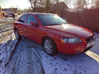2008 Volvo S60 I Рестайлинг, красный, 1300000 рублей, вид 2