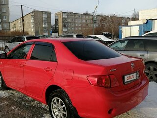 2007 Toyota Corolla X (E140, E150), пурпурный, 1100000 рублей, вид 2