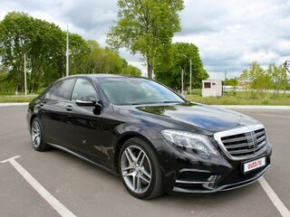 2016 Mercedes-Benz S-Класс 350 CDI BlueTEC VI (W222, C217), чёрный, 4650000 рублей, вид 5