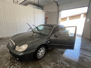 2008 Hyundai Sonata ТагАЗ IV (EF) Рестайлинг, серый, 535000 рублей, вид 2