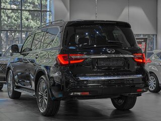 2019 Infiniti QX80 I Рестайлинг 2, чёрный, 3719000 рублей, вид 4