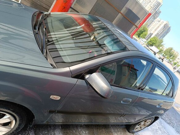 2007 Kia Rio II, серый, 500000 рублей - вид 13
