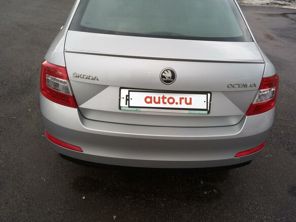 2014 Skoda Octavia III (A7), серебристый, 1350000 рублей - вид 5