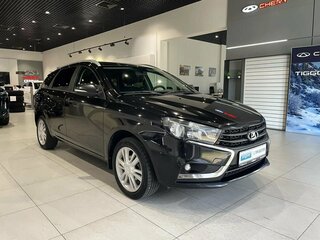 2019 Lada (ВАЗ) Vesta SW I, чёрный, 860000 рублей, вид 3