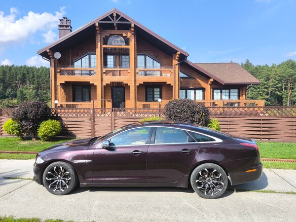 2013 Jaguar XJ IV (X351), коричневый