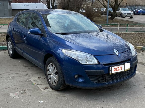 2012 Renault Megane III, синий