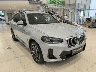 2021 BMW X3 20d xDrive III (G01) Рестайлинг, серый, 4350000 рублей, вид 3