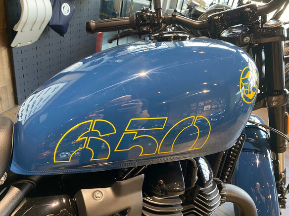 2026 Royal Enfield Shotgun, синий, 723000 рублей - вид 6