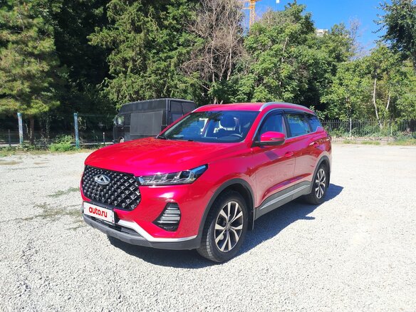 2022 Chery Tiggo 7 Pro I, красный, 1600000 рублей