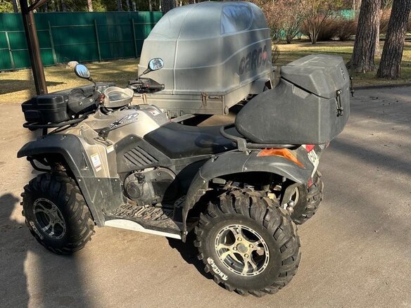 2010 CFMoto CF600-X6, серебристый, 600000 рублей - вид 2