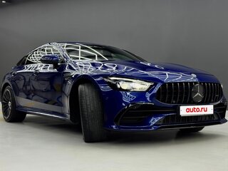 2021 Mercedes-Benz AMG GT 4-Door Coupe 43 I, синий, 7650000 рублей, вид 4