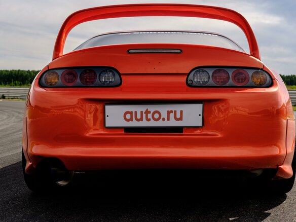 1993 Toyota Supra IV (A80), оранжевый - вид 7