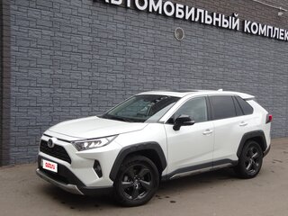 2022 Toyota RAV4 V (XA50), белый, 3300000 рублей, вид 4