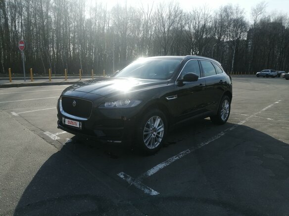 2018 Jaguar F-Pace I, чёрный - вид 7