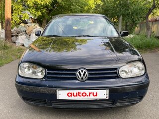 1998 Volkswagen Golf IV, синий, 240000 рублей, вид 4