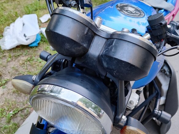 2005 Honda CB 400 Super Four, синий, 410000 рублей - вид 16