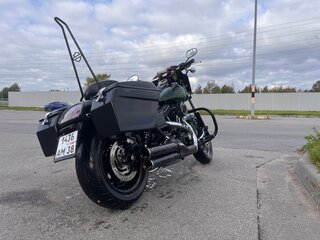 2016 Harley-Davidson Fat Bob, зелёный, 950000 рублей, вид 3