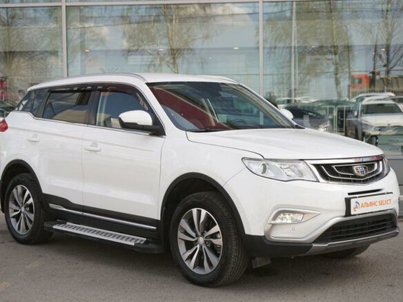 2018 Geely Atlas I, белый