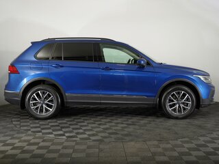 2021 Volkswagen Tiguan II Рестайлинг, синий, 2370000 рублей, вид 5