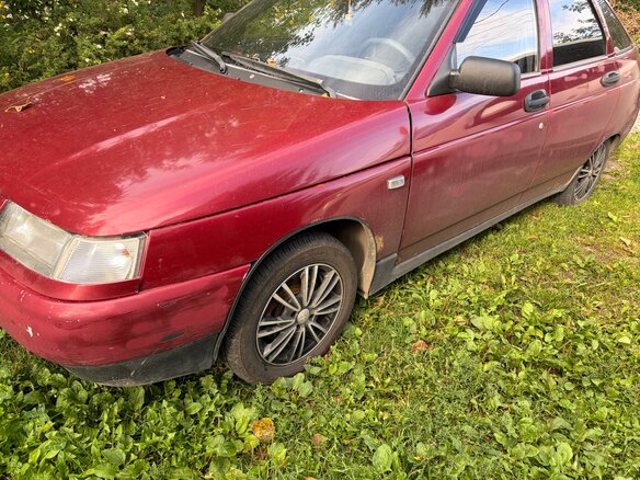 2002 Lada (ВАЗ) 2112, красный, 100000 рублей - вид 1