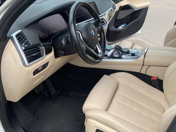 2021 BMW X5 30d IV (G05/G18), белый, 7490000 рублей - вид 13