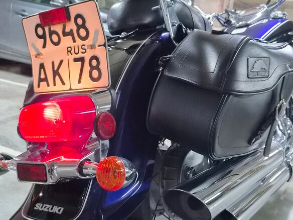 2005 Suzuki Boulevard C50, синий, 560000 рублей - вид 2