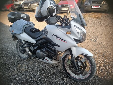 2006 Suzuki V-Strom 1000, белый, 520000 рублей, вид 1