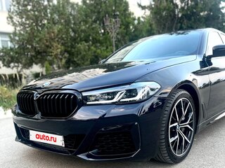 2021 BMW 5 серии 540i xDrive VII (G30/G31/G38) Рестайлинг, чёрный, 5220000 рублей, вид 2