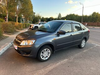 2016 Lada (ВАЗ) Granta I, серебристый, 510000 рублей, вид 1