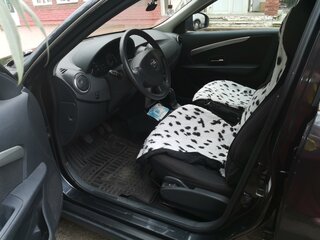 2014 Nissan Almera III (G15), чёрный, 750000 рублей, вид 4