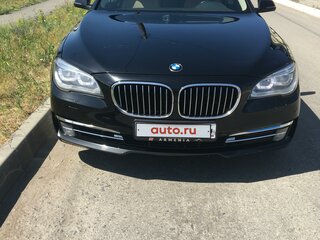 2012 BMW 7 серии Long 740Li xDrive V (F01/F02/F04) Рестайлинг, чёрный, 2250000 рублей, вид 1