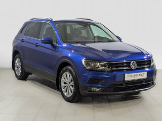 2020 Volkswagen Tiguan II, синий, 2790000 рублей, вид 3