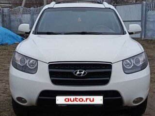 2008 Hyundai Santa Fe II, белый, 1110000 рублей, вид 1