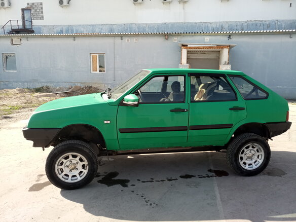 2000 Lada (ВАЗ) 2109, зелёный - вид 2