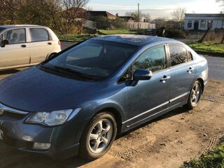 2008 Honda Civic Hybrid VIII, синий, 820000 рублей, вид 2