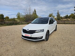 2018 Skoda Rapid I Рестайлинг, белый, 1270000 рублей, вид 1