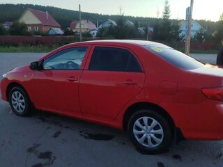 2008 Toyota Corolla Axio X (E140, E150) Рестайлинг, красный, 710000 рублей, вид 3