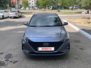 2021 Hyundai Solaris II Рестайлинг, серый, 1700000 рублей, вид 1