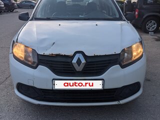 2017 Renault Logan II, белый, 350000 рублей, вид 2