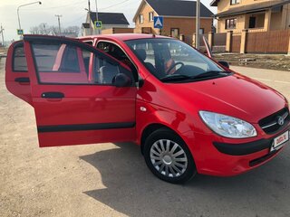2010 Hyundai Getz I Рестайлинг, красный, 520000 рублей, вид 2
