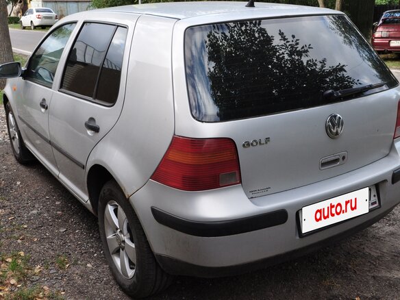 1998 Volkswagen Golf IV, синий, 440000 рублей - вид 20