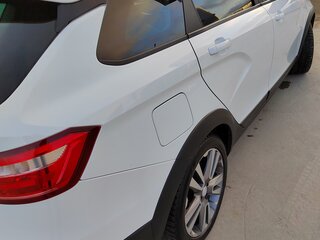 2019 Lada (ВАЗ) Vesta SW Cross I, белый, 1350000 рублей, вид 3