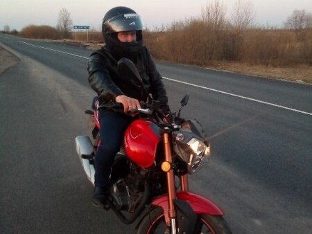 2014 Stels Flame 200, красный, 135000 рублей, вид 1