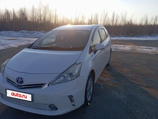 2012 Toyota Prius Alpha I (ZVW40/41), белый, 1100000 рублей, вид 1