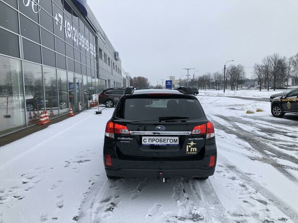 2014 Subaru Outback IV Рестайлинг, чёрный - вид 3