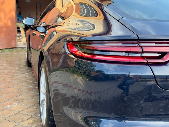 2018 Porsche Panamera 4S II, синий, 5900000 рублей - вид 7